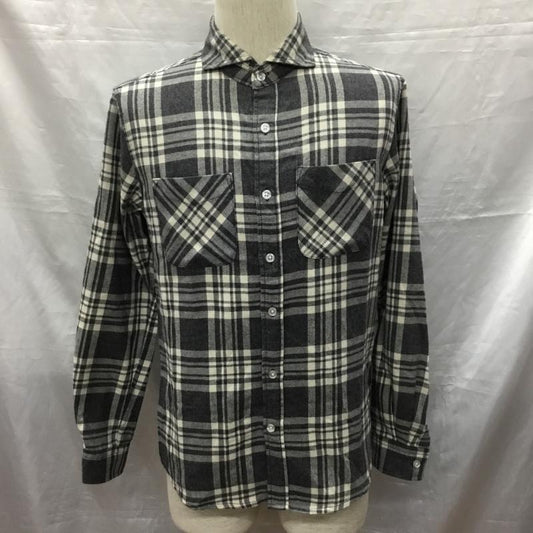 ナノユニバース nano・universe シャツ、ブラウス 長袖 長袖シャツ カラーシャツ ポケットシャツ 長袖カットソー チェックシャツ S チェック マルチカラー / マルチカラー /  メンズ USED 古着 中古 10119724