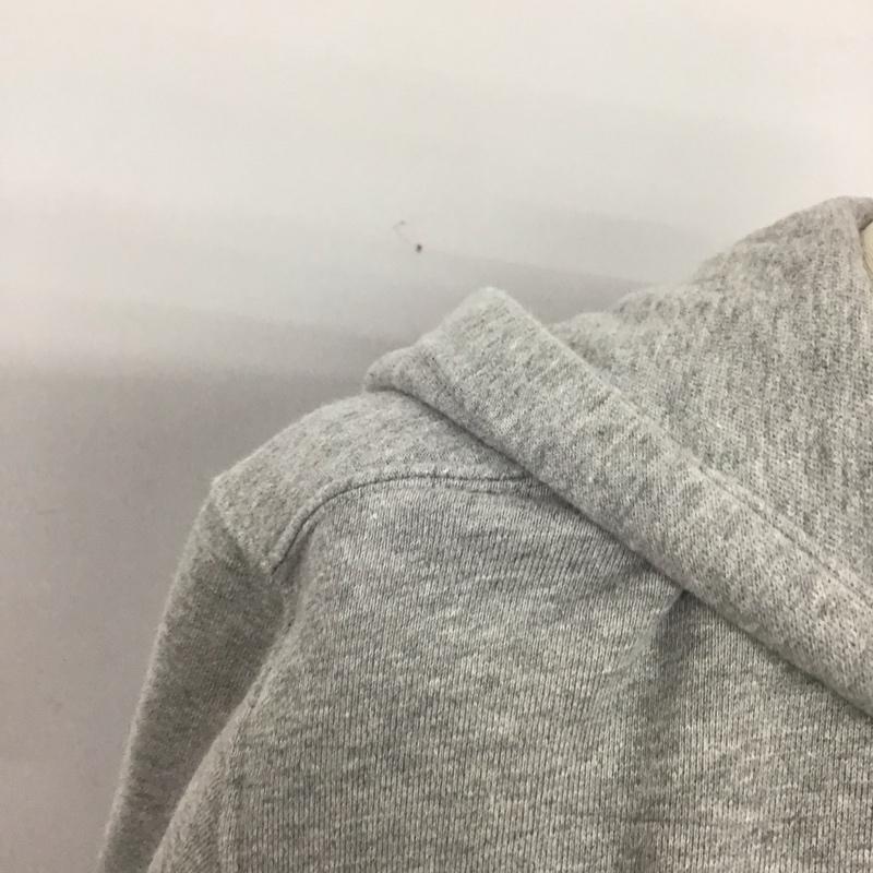 メゾンキツネ MAISON KITSUNE パーカー 長袖 AW00304KM0001 ジップパーカー S 無地 灰 / グレー /  レディース USED 古着 中古 10124032