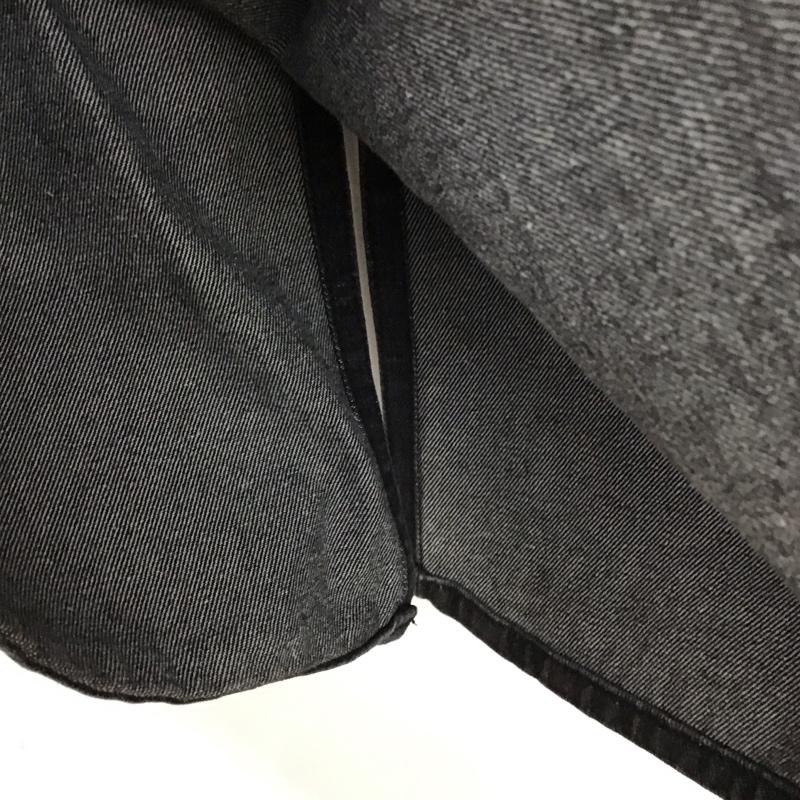アーバンリサーチ URBAN RESEARCH スカート ロングスカート WH94-25M007 バックスリットデニムスカート S 無地 黒 / ブラック /  レディース USED 古着 中古 10129193