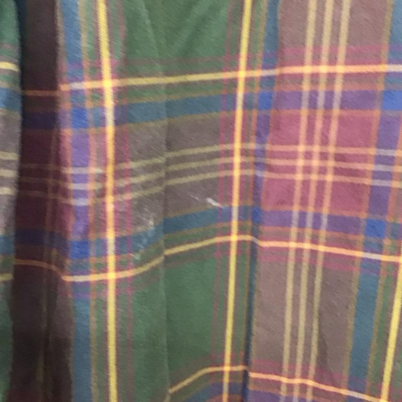 古着 USED シャツ、ブラウス 長袖 長袖シャツ チェックシャツ カラーシャツ ボタンダウンシャツ L チェック マルチカラー / マルチカラー /  メンズ USED 古着 中古 10134892