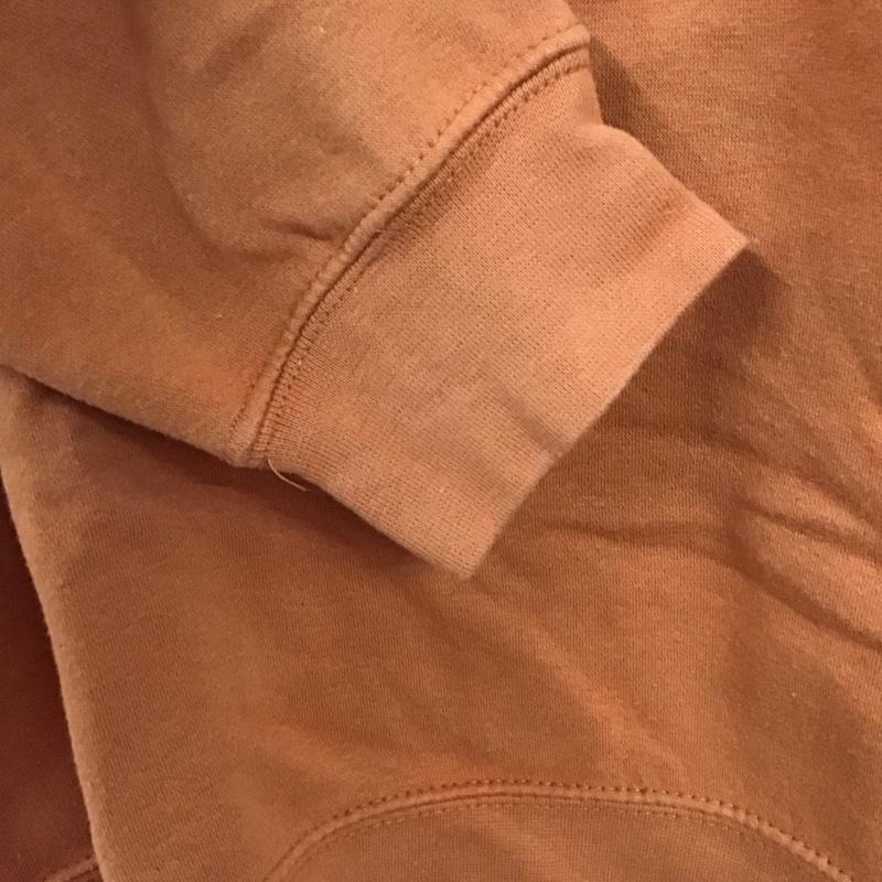 カーハート Carhartt トレーナー 長袖 長袖 L ロゴ、文字 橙 / オレンジ /  メンズ USED 古着 中古 10143400