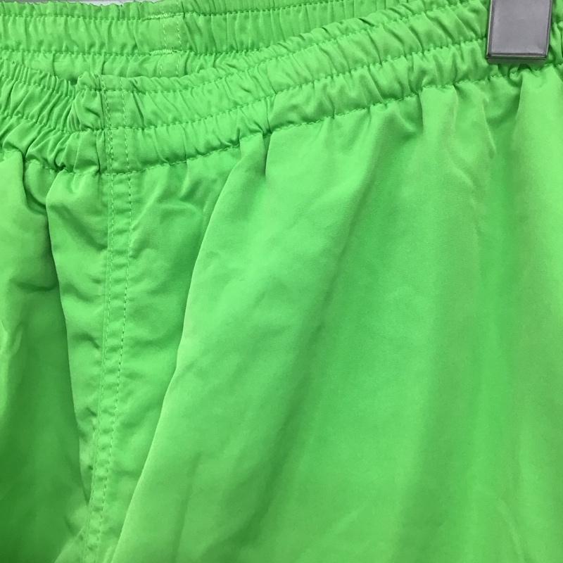 エクストララージ XLARGE パンツ ショートパンツ ショートパンツ ハーフパンツ カジュアルパンツ ナイロンパンツ L ロゴ、文字 緑 / グリーン /  メンズ USED 古着 中古 10142933