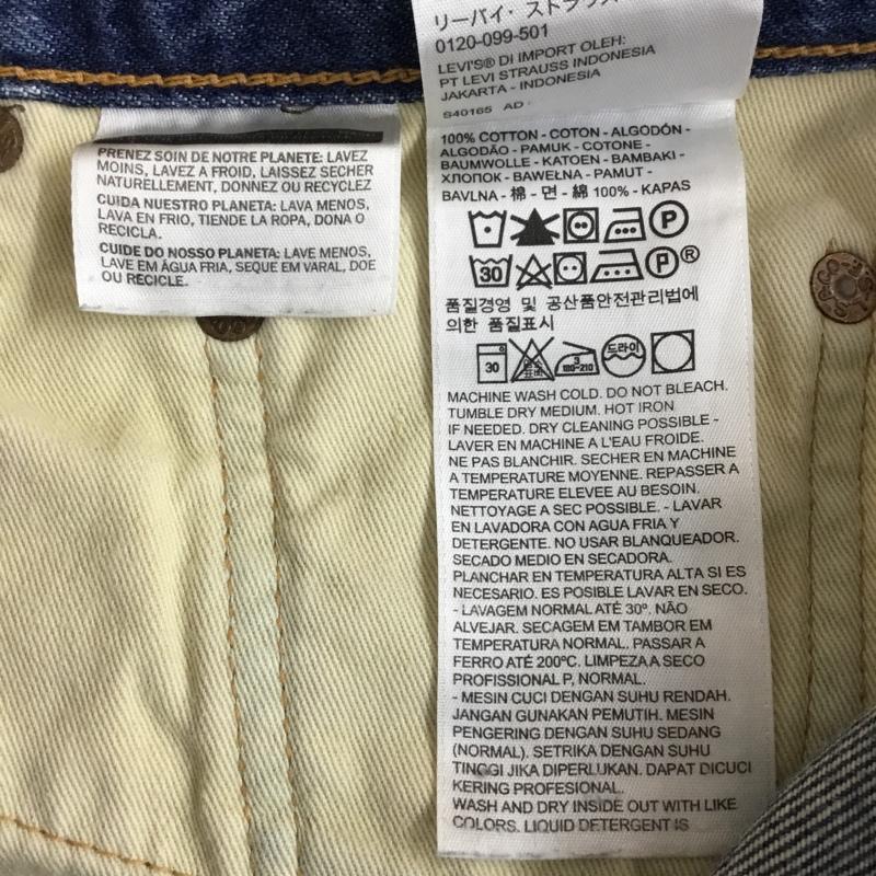 リーバイストラウスアンドコー Levi Strauss & co. パンツ デニム、ジーンズ デニムパンツ ストレートパンツ カジュアルパンツ 32インチ 無地 インディゴ / インディゴ /  メンズ USED 古着 中古 10118617