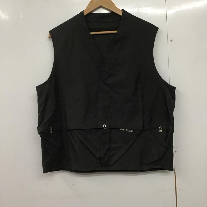 ハバーザック HAVERSACK ベスト ベスト 無地 チャコールグレー / チャコールグレー /  メンズ USED 古着 中古 10142196
