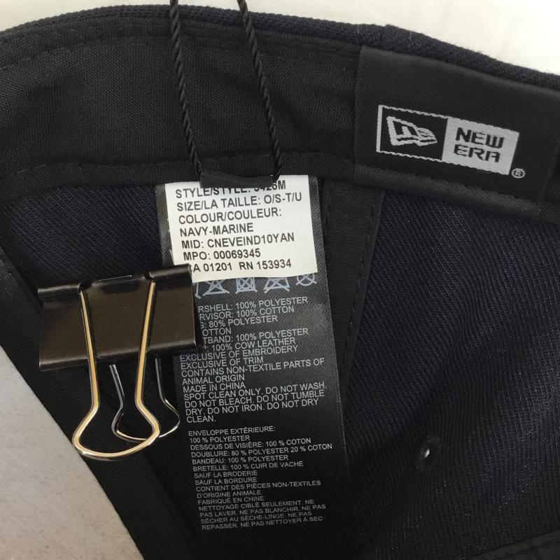 カナダグース CANADA GOOSE 帽子 キャップ CANADA GOOSE × NEW ERA WORDMARK ADJUSTABLE CAP 5426M ロゴ、文字 紺 / ネイビー /  メンズ USED 古着 中古 10134490