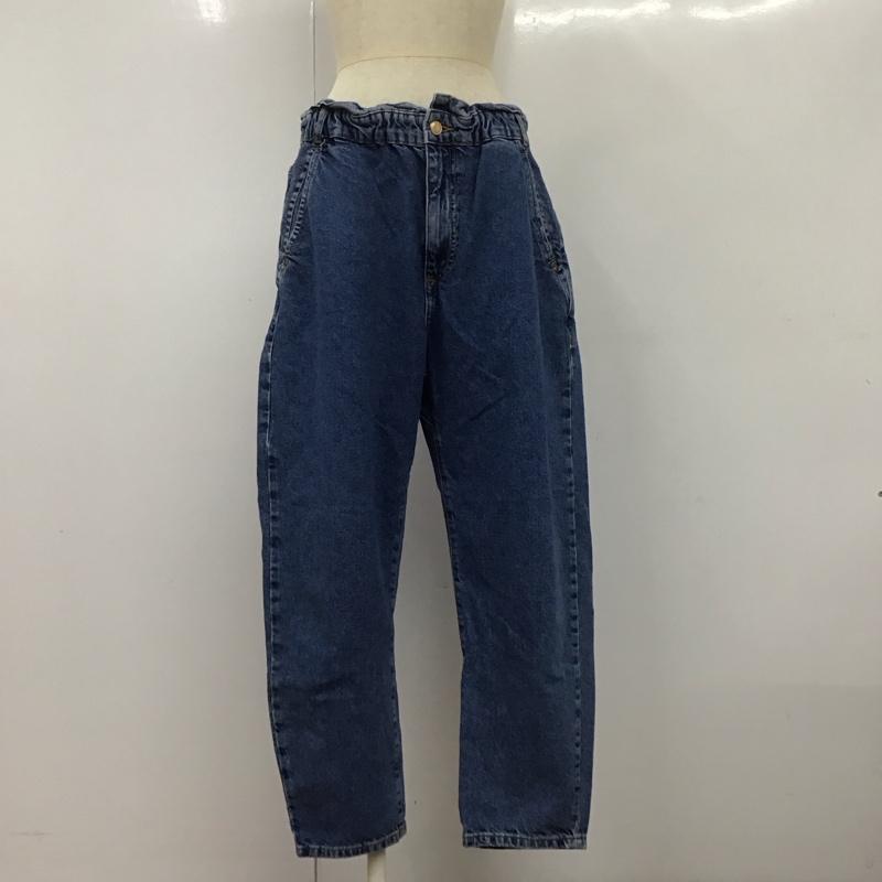 ザラ ZARA パンツ デニム、ジーンズ 5862 063 407 ハイライト 無地 青 / ブルー /  レディース USED 古着 中古 10109068