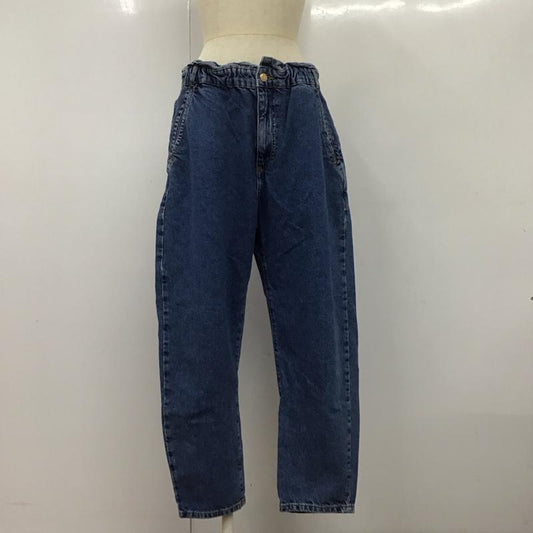 ザラ ZARA パンツ デニム、ジーンズ 5862 063 407 ハイライト 無地 青 / ブルー /  レディース USED 古着 中古 10109068