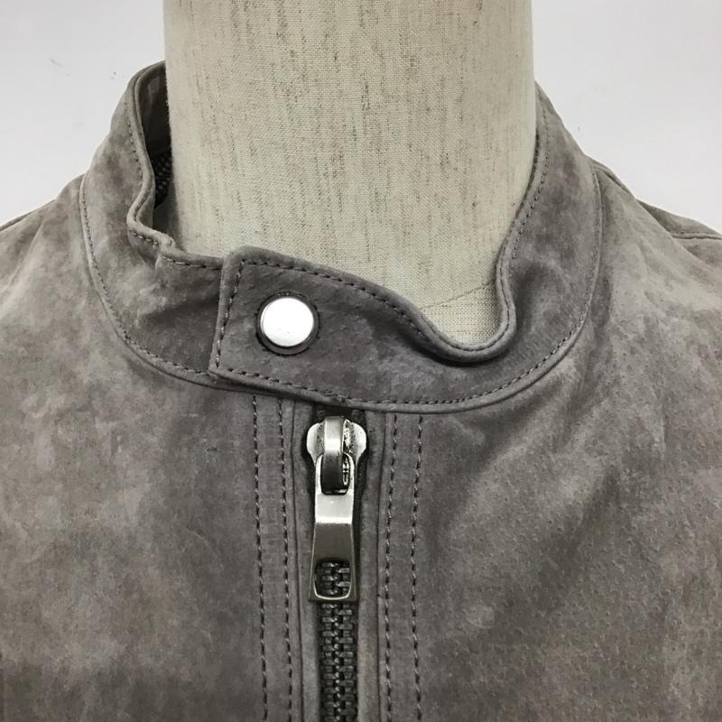 ザラメン ZARA MAN ジャケット、上着 ジャケット、ブレザー ジップアップジャケット ジャンパー ジャケット カジュアルジャケット アウター S 無地 灰 / グレー /  メンズ USED 古着 中古 10108048
