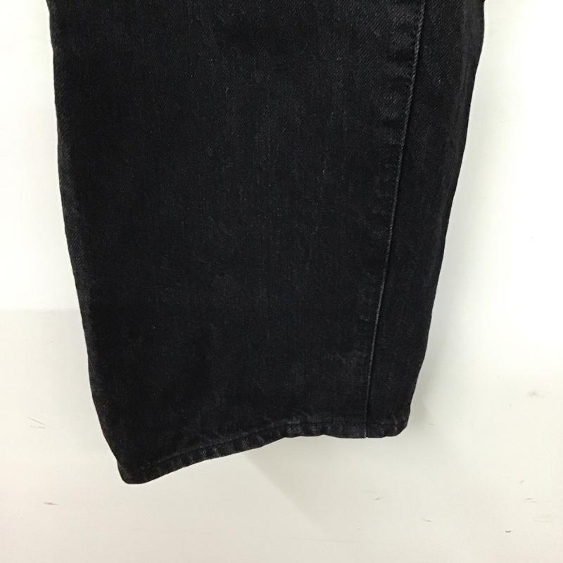 マウジー MOUSSY パンツ デニム、ジーンズ 010faa11-5430 ストレートパンツ 無地 黒 / ブラック /  レディース USED 古着 中古 10149550