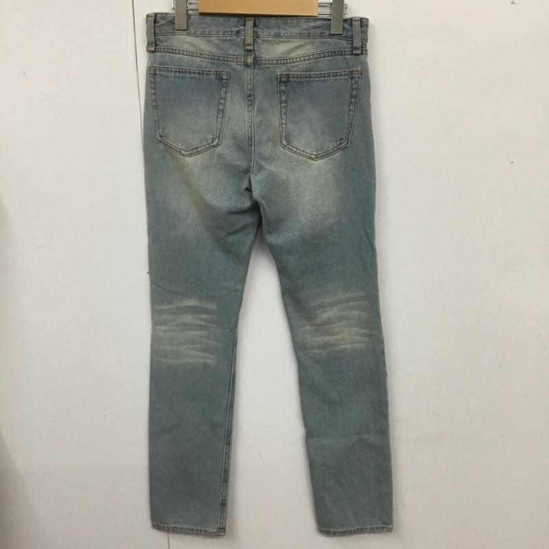 ベイフロー BAYFLOW パンツ デニム、ジーンズ デニムパンツ スリムパンツ ダメージジーンズ 3 ダメージ加工 インディゴ / インディゴ /  メンズ USED 古着 中古 10117680