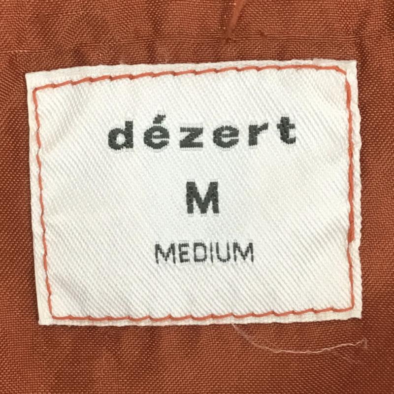 ユーズドクロージング used clothes ベスト ベスト dezert リップストップベスト　ベルクロ M 無地 橙 / オレンジ /  メンズ USED 古着 中古 10110112