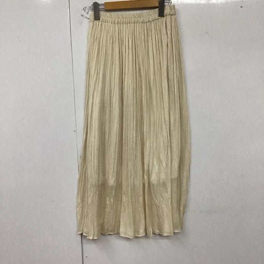 エヘカソポ ehka sopo スカート ロングスカート FREE 無地 オフホワイト / オフホワイト /  レディース USED 古着 中古 10129733