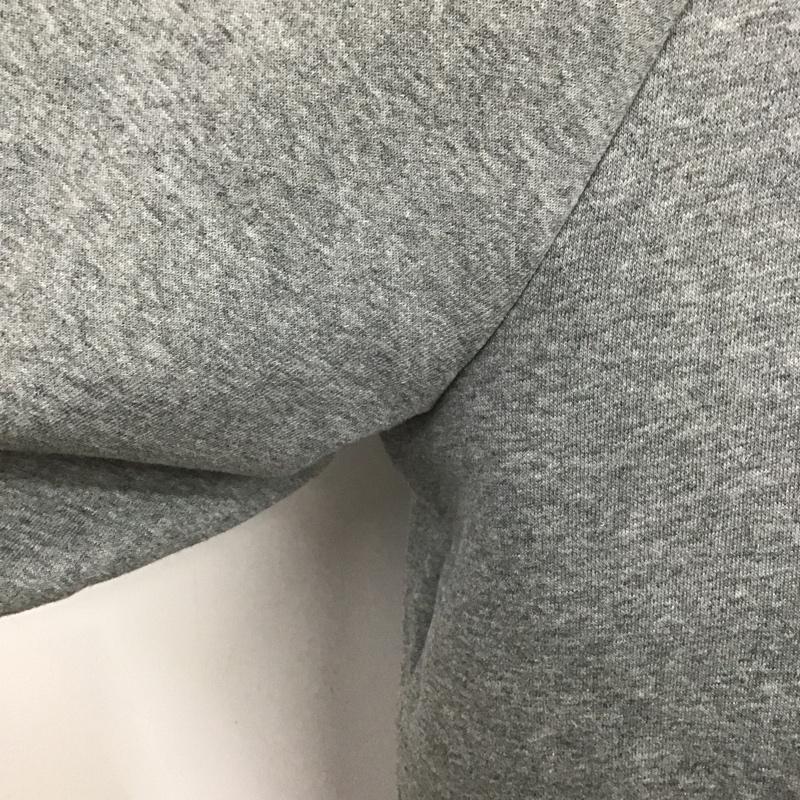 エアジョーダン AIR JORDAN パーカー 長袖 フーディ プルオーバー NIKE 4L 無地 灰 / グレー /  メンズ USED 古着 中古 10106065