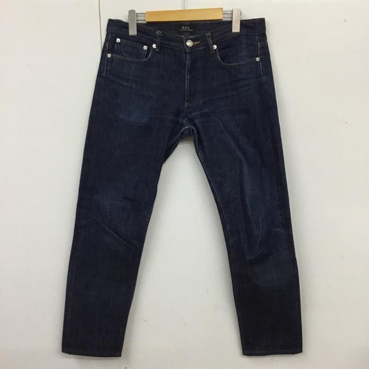 アーペーセー A.P.C. パンツ デニム、ジーンズ デニムパンツ スリムパンツ ストレートジーンズ 31インチ 無地 インディゴ / インディゴ /  メンズ USED 古着 中古 10110005