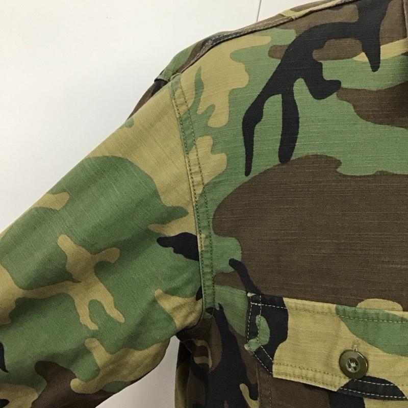 アヴィレックス AVIREX ジャケット、上着 ジャケット、ブレザー 6195169 迷彩ジャケット ミリタリージャケット カジュアルシャツ L カモフラージュ柄・迷彩 マルチカラー / マルチカラー /  メンズ USED 古着 中古 10110776