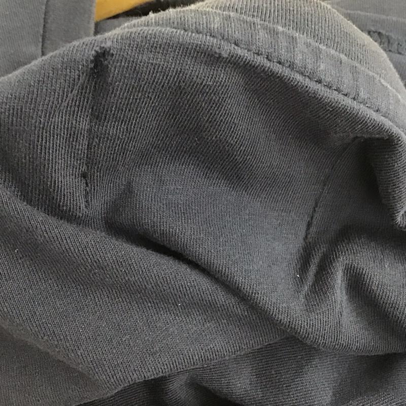 カルヴァン クライン ジーンズ Calvin Klein Jeans Tシャツ 長袖 半袖カットソー プリントTシャツ クルーネックカットソー S ロゴ、文字 紺 / ネイビー /  メンズ USED 古着 中古 10132796