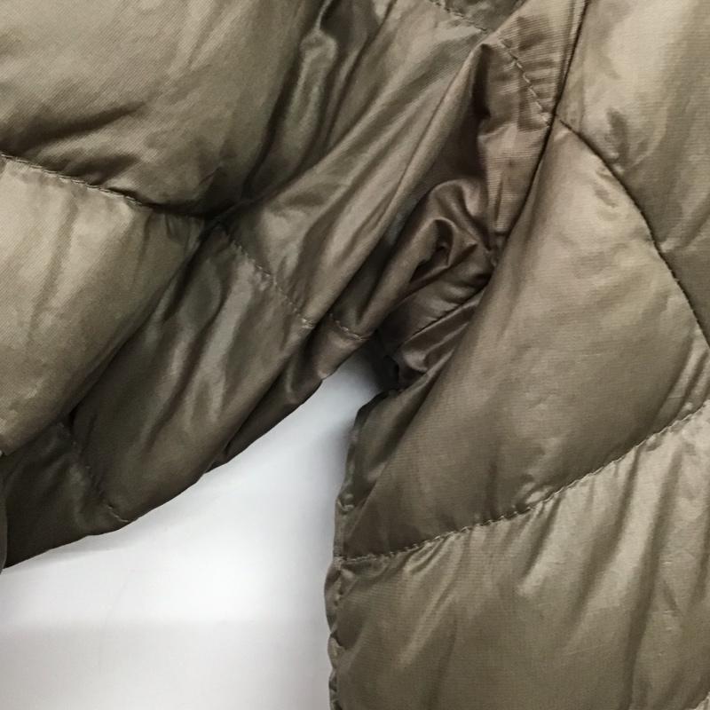 エディーバウアー Eddie Bauer ジャケット、上着 ジャンパー、ブルゾン ジップアップジャケット ナイロンジャケット アウター ダウンジャケット S ロゴ、文字 茶 / ブラウン /  メンズ USED 古着 中古 10141253