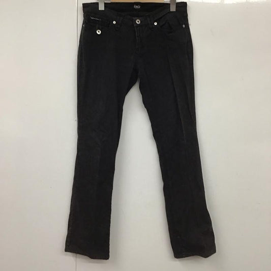 ドルチェアンドガッバーナ DOLCE&GABBANA パンツ スラックス 28インチ 無地 黒 / ブラック /  レディース USED 古着 中古 10130990