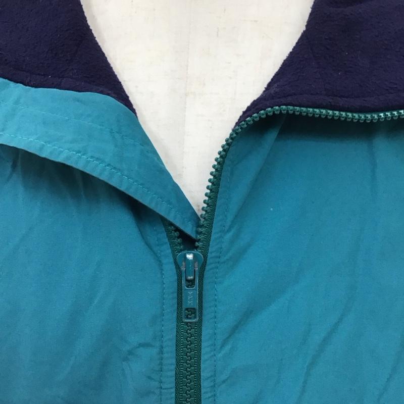 エディーバウアー Eddie Bauer ジャケット、上着 ジャケット、ブレザー ジップアップジャケット ジャンパー ジャケット カジュアルジャケット アウター L 無地 青 / ブルー /  メンズ USED 古着 中古 10115260