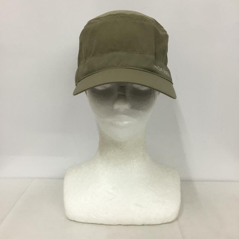 モンベル mont-bell 帽子 キャップ 1118519 O.D.ワークキャップ ロゴ、文字 ベージュ / ベージュ /  メンズ USED 古着 中古 10140608