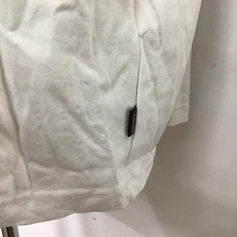 シェルテック SHELTECH Tシャツ 半袖 半袖カットソー プリントTシャツ クルーネックカットソー XL 無地 白 / ホワイト /  メンズ USED 古着 中古 10127365