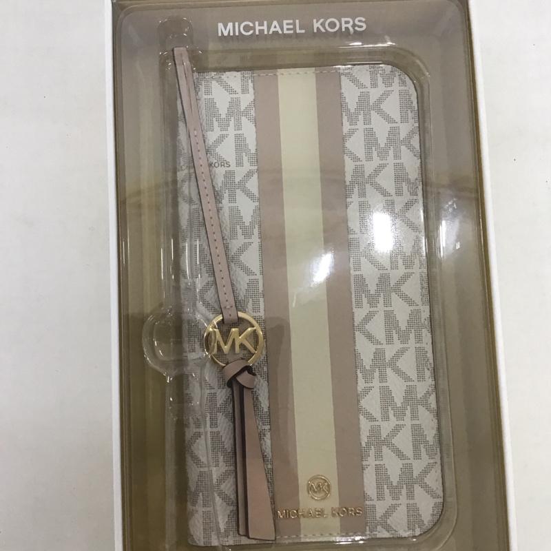 マイケルコース MICHAEL KORS ファッション小物 ファッション小物 MKSTTCVNLFLIP2261M iPhoneケース 手帳型 iPhone 14 Max ロゴ、文字 マルチカラー / マルチカラー /  レディース USED 古着 中古 10123245