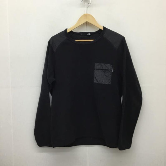 ザノースフェイス THE NORTH FACE トレーナー 長袖 NL11861 VERSA MICRO SWEAT M 無地 黒 / ブラック /  メンズ USED 古着 中古 10136993