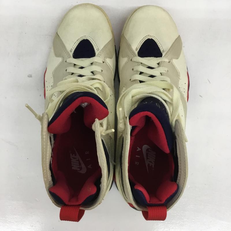 ナイキ NIKE スニーカー スニーカー 130157-110 26.5cm ロゴ、文字 白 / ホワイト /  メンズ USED 古着 中古 10110552