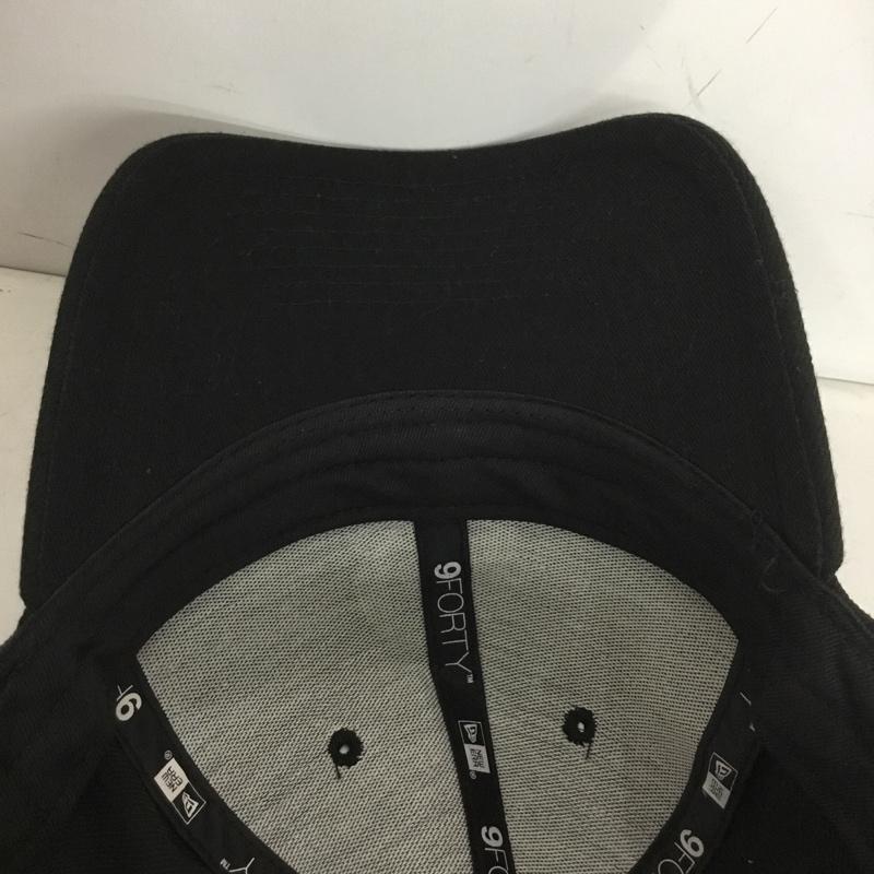 ニューエラ NEW ERA 帽子 キャップ 9FORTY GR ロゴ、文字 黒 / ブラック /  メンズ USED 古着 中古 10150224