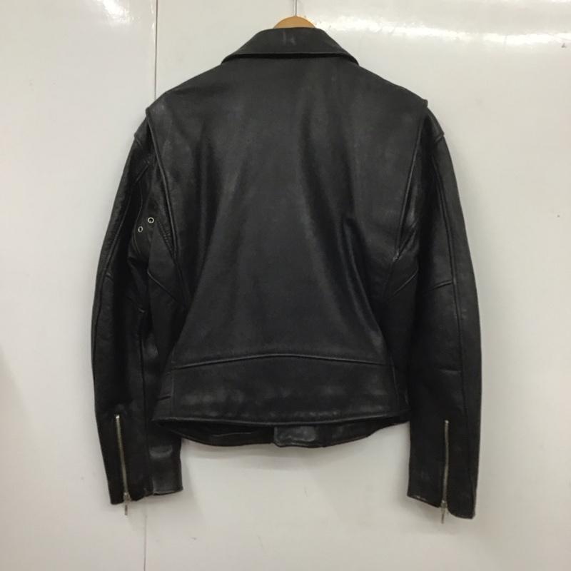 ハーレーダビッドソン Harley-Davidson ジャケット、上着 ジャケット、ブレザー レザージャケット ダブルジャケット ライダース ジップアップジャケット ヴィンテージ 古着 M 無地 黒 / ブラック /  メンズ USED 古着 中古 10113761