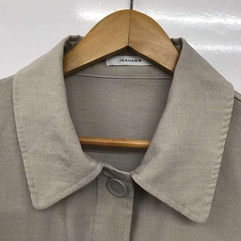 ジーナシス JEANASIS シャツ、ブラウス 長袖 js071146mc 19SS ショート丈シャツジャケット FREE 無地 マルチカラー / マルチカラー /  レディース USED 古着 中古 10145377