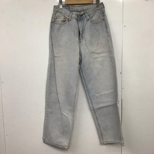 リーバイストラウスアンドコー Levi Strauss & co. パンツ デニム、ジーンズ デニムパンツ ワイドパンツ カジュアルパンツ 29インチ 無地 水色 / ライトブルー /  メンズ USED 古着 中古 10149158