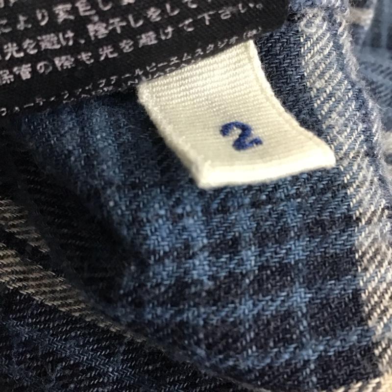 ウミキュウゼロハチ UMII908 シャツ、ブラウス 長袖 長袖シャツ チェックシャツ カラーシャツ 2 チェック マルチカラー / マルチカラー /  メンズ USED 古着 中古 10132645