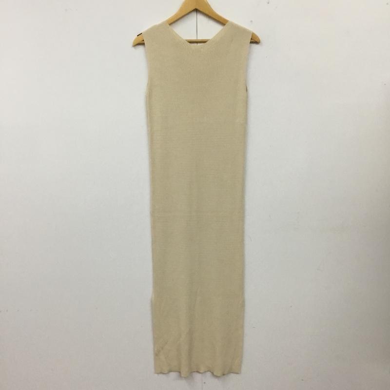 古着 USED ワンピース ロングスカート COZCAT 無地 アイボリー / アイボリー /  レディース USED 古着 中古 10110582