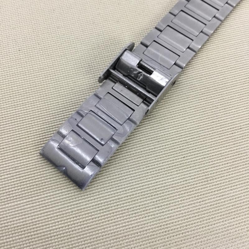 カシオ CASIO 腕時計 デジタル A158W ロゴ、文字 銀 / シルバー /  メンズ USED 古着 中古 10147438