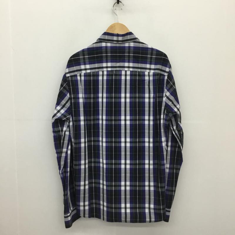ウールリッチ WOOLRICH シャツ、ブラウス 長袖 WOOLRICH ボタンダウンシャツ L チェック 青 / ブルー / X 緑 / グリーン / X 白 / ホワイト /  メンズ USED 古着 中古 10128704