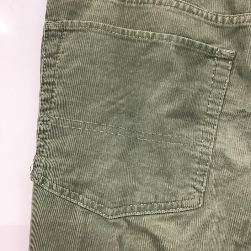 ポロラルフローレン POLO RALPH LAUREN パンツ デニム、ジーンズ コーデュロイパンツ ワイドパンツ カジュアルパンツ 36インチ 無地 カーキ / カーキ /  メンズ USED 古着 中古 10141262