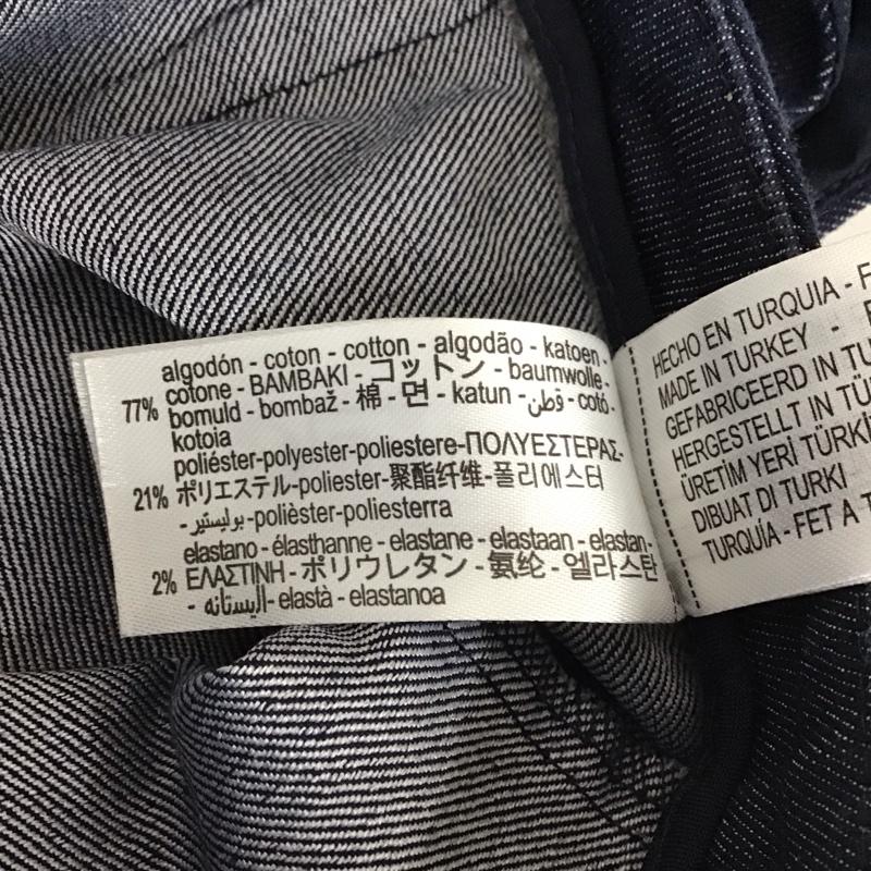 ザラ ZARA セットアップ セットアップ セットアップ カジュアルパンツ ベスト 2点セット M 無地 インディゴ / インディゴ /  レディース USED 古着 中古 10149343