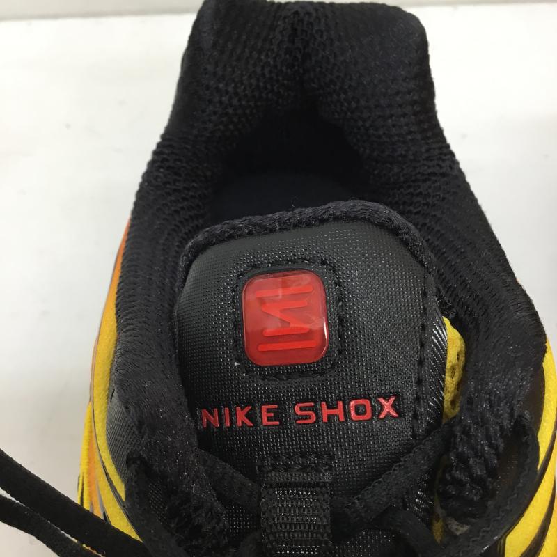 ナイキ NIKE スニーカー スニーカー AV3595-004 Shox TL Sunrise 26.0cm ロゴ、文字 黒 / ブラック / X 赤 / レッド /  メンズ USED 古着 中古 10133949