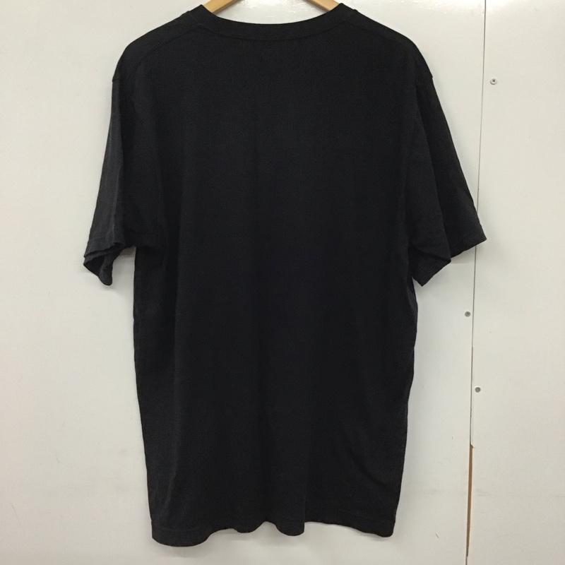 ジーユー GU Tシャツ 半袖 341-437654 ルーヴル美術館アートアンドロジックbyピーターサヴィルUTグラフィックTシャツ XL プリント 黒 / ブラック /  メンズ USED 古着 中古 10132888