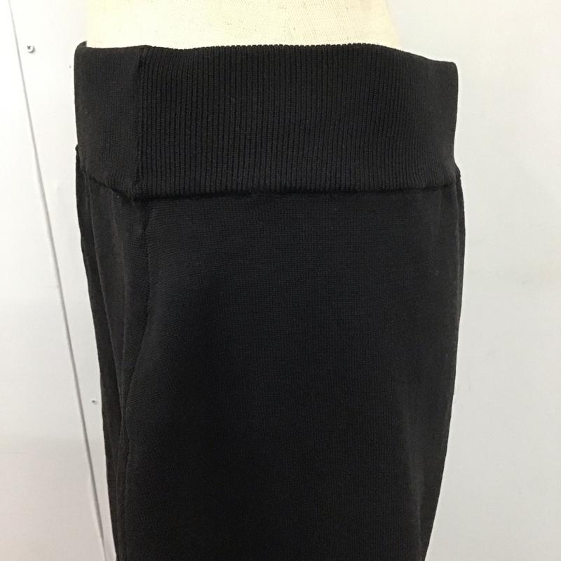 アズールバイマウジー AZUL BY MOUSSY スカート ひざ丈スカート 250gab71-211h ロングスカート フレアー ウエストゴム L 無地 黒 / ブラック /  レディース USED 古着 中古 10112189