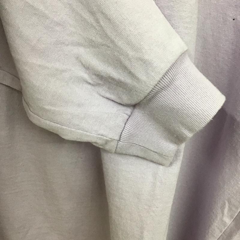 ラディアル RADIALL カットソー 長袖 長袖カットソー プリントカットソー クルーネック mashup L ロゴ、文字 紫 / パープル /  メンズ USED 古着 中古 10131009