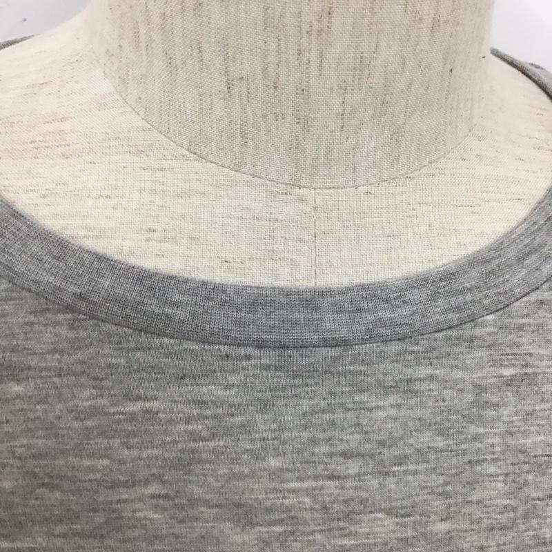 ザノースフェイス THE NORTH FACE Tシャツ 半袖 nt31622 トレッキング半袖Tシャツ 半袖カットソー プリントTシャツ XL ロゴ、文字 灰 / グレー /  メンズ USED 古着 中古 10127424