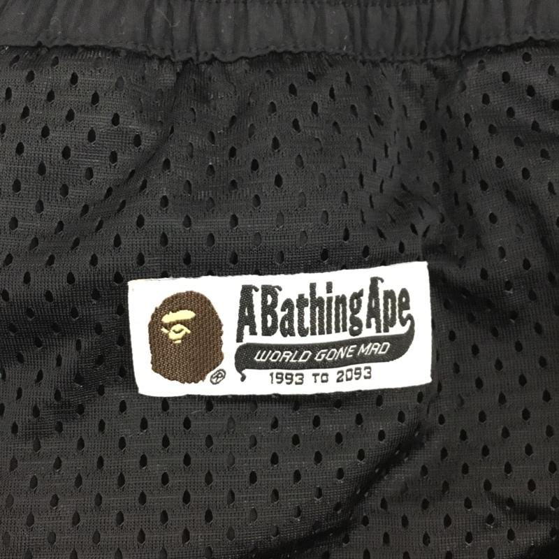 アベイシングエイプ A BATHING APE パンツ ショートパンツ ショートパンツ ハーフパンツ ナイロンパンツ M ロゴ、文字 黒 / ブラック / X 黄 / イエロー / X 水色 / ライトブルー /  メンズ USED 古着 中古 10111296