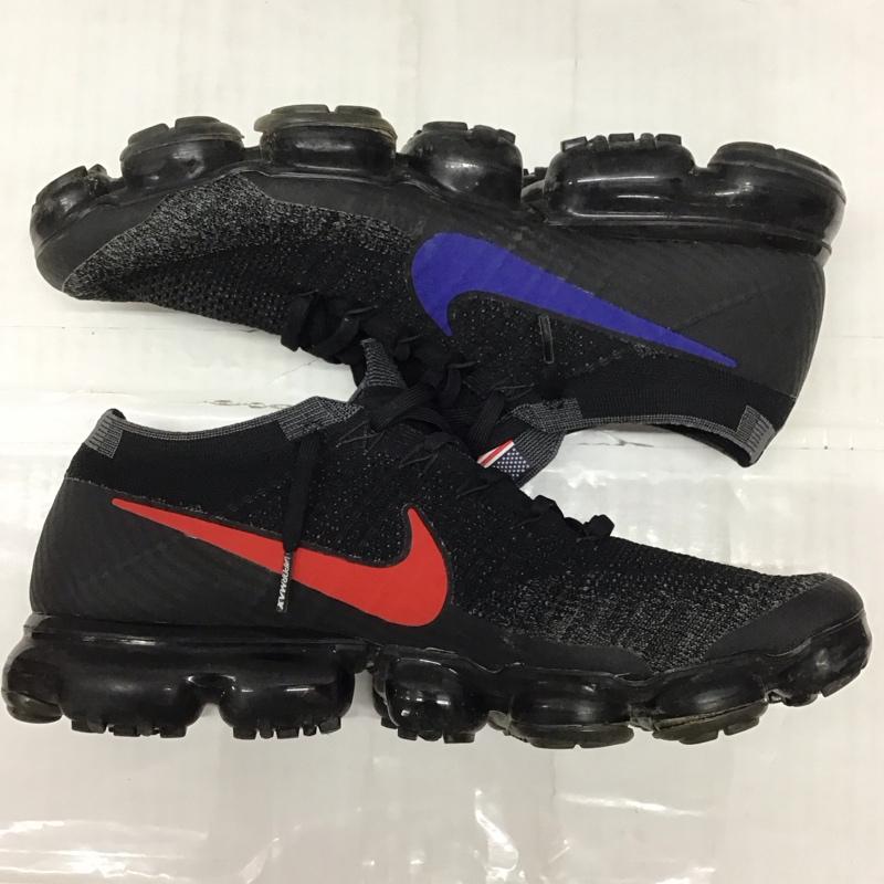 ナイキ NIKE スニーカー スニーカー 941834-995 iD AIR VAPORMAX FLYKNIT 29.5cm 29.5cm ワンポイント 黒 / ブラック /  メンズ USED 古着 中古 10121137