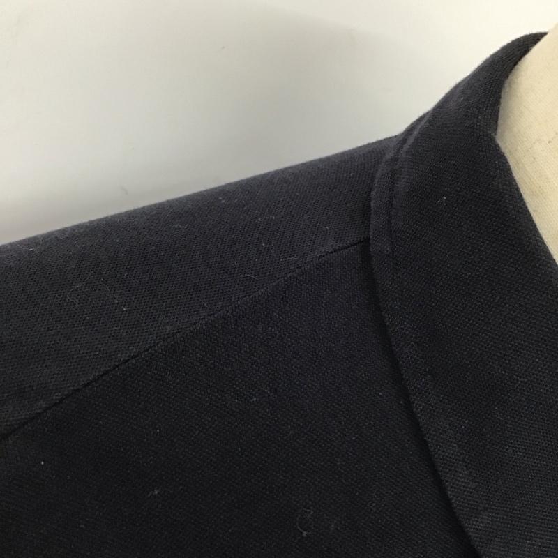 コスチュームナショナルオム CoSTUME NATIONAL HOMME カットソー 長袖 ポロシャツ S ワンポイント 紺 / ネイビー /  メンズ USED 古着 中古 10112130