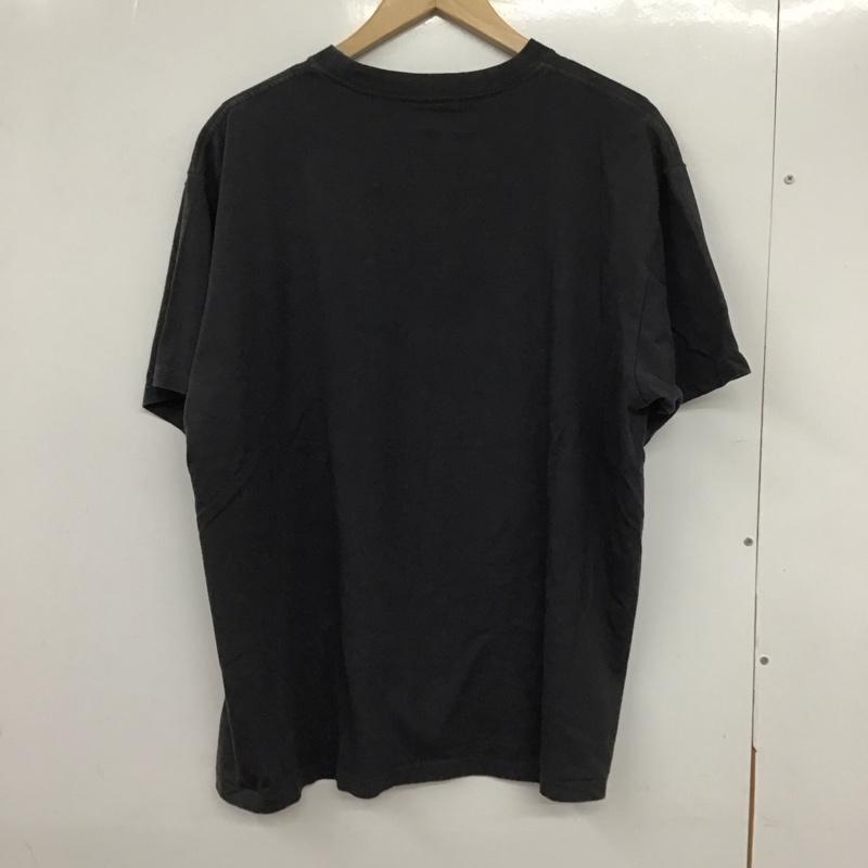 スタンダード カリフォルニア STANDARD CALIFORNIA Tシャツ 半袖 半袖カットソー プリントTシャツ クルーネックカットソー XL ロゴ、文字 黒 / ブラック /  メンズ USED 古着 中古 10133115