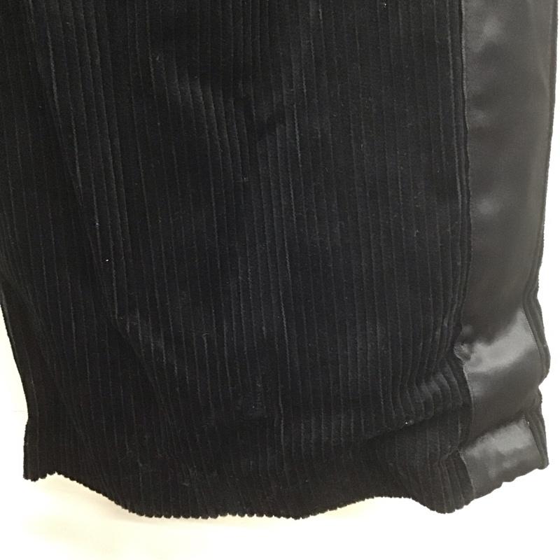 ジーユー GU ボトムス ボトムス コーデュロイワイドパンツ UNDERCOVER L 無地 黒 / ブラック /  レディース USED 古着 中古 10108100