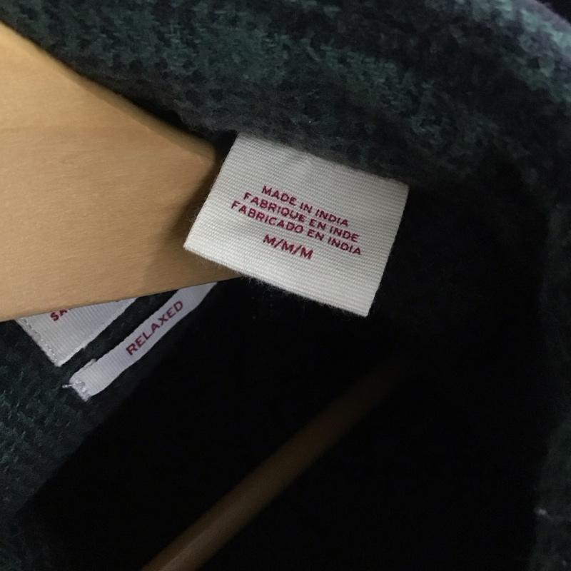 リーバイス Levi s シャツ、ブラウス 長袖 長袖シャツ チェックシャツ カラーシャツ M チェック マルチカラー / マルチカラー /  メンズ USED 古着 中古 10129257