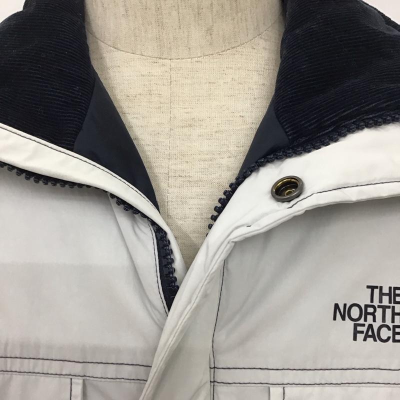 ザノースフェイス THE NORTH FACE ジャケット、上着 ジャケット、ブレザー wb-j405 ジップアップブルゾン eYeCOMMEdesGARCONS JUNYAWATANABEMAN コラボ M ロゴ、文字 白 / ホワイト /  メンズ USED 古着 中古 10108678